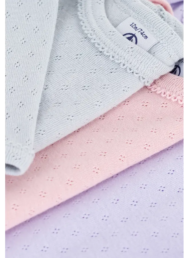 3 Pack Rompers US ML A0E7W