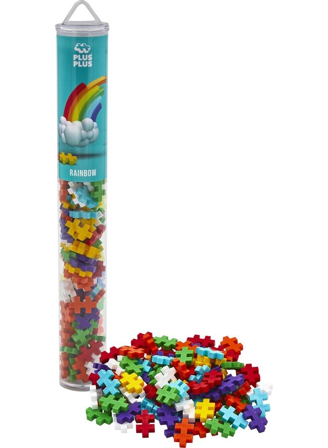 Tube rainbow 100 stuks