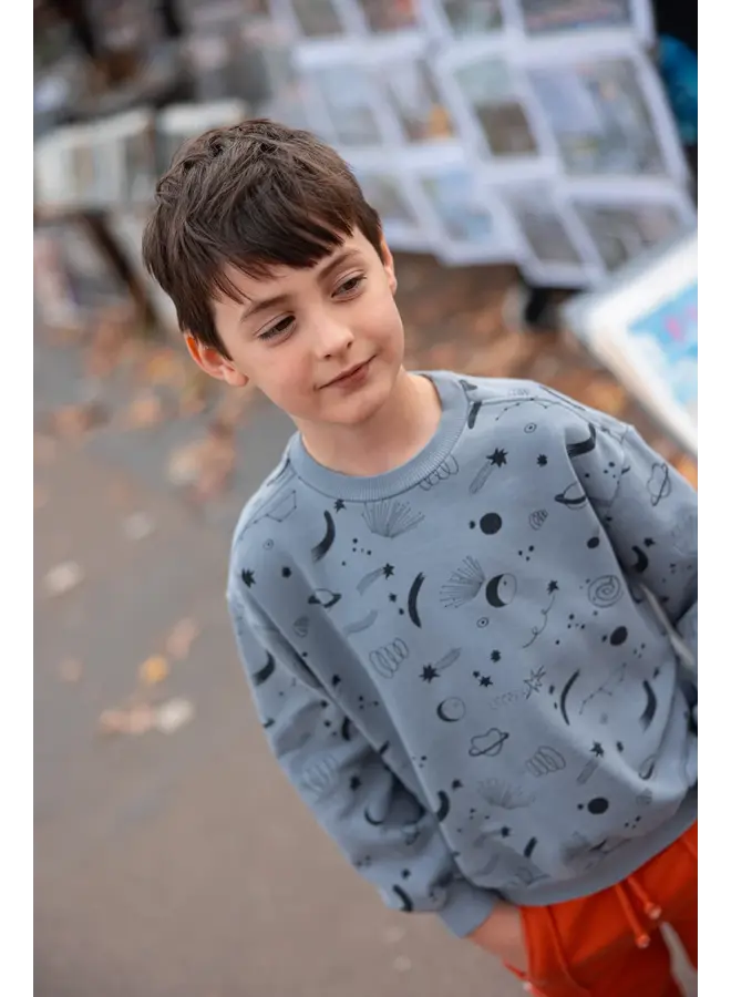 Sweater Universe Stone grey