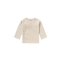 Tee overlap ls rib nanyuki oatmeal melange