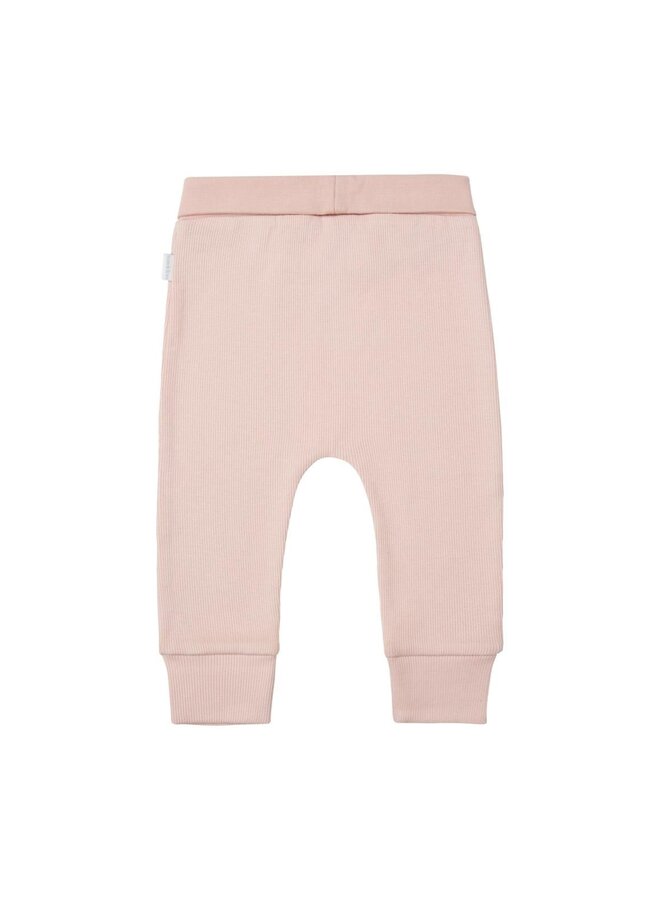 Pants comfort rib naura rose smoke