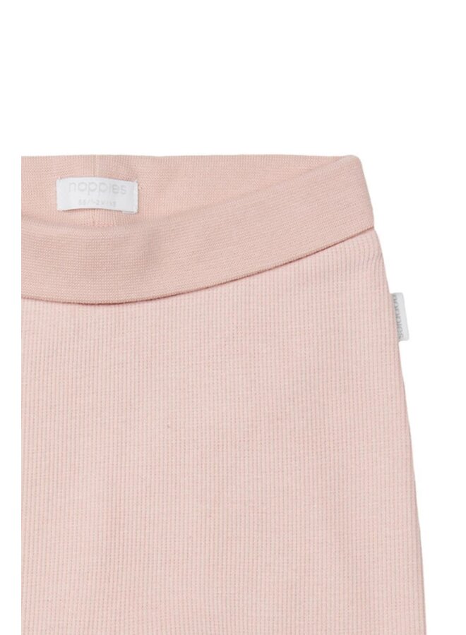 Pants comfort rib naura rose smoke