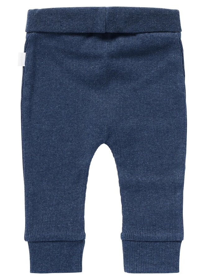 Pants comfort rib naura navy melange
