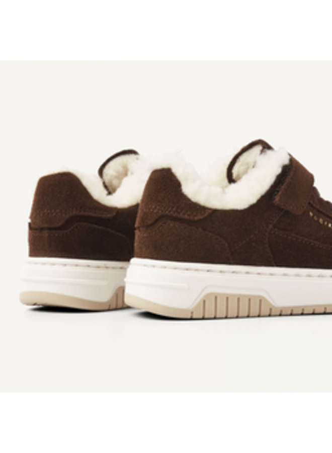 Basket Teddy JR DK Brown Suede