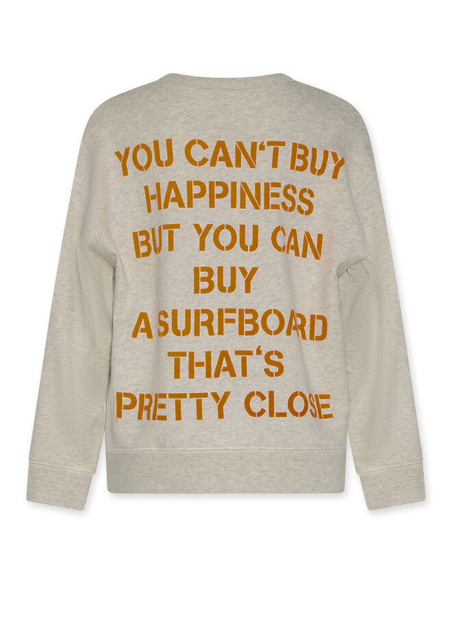 Oscar sweater happiness S26 Oatmeal