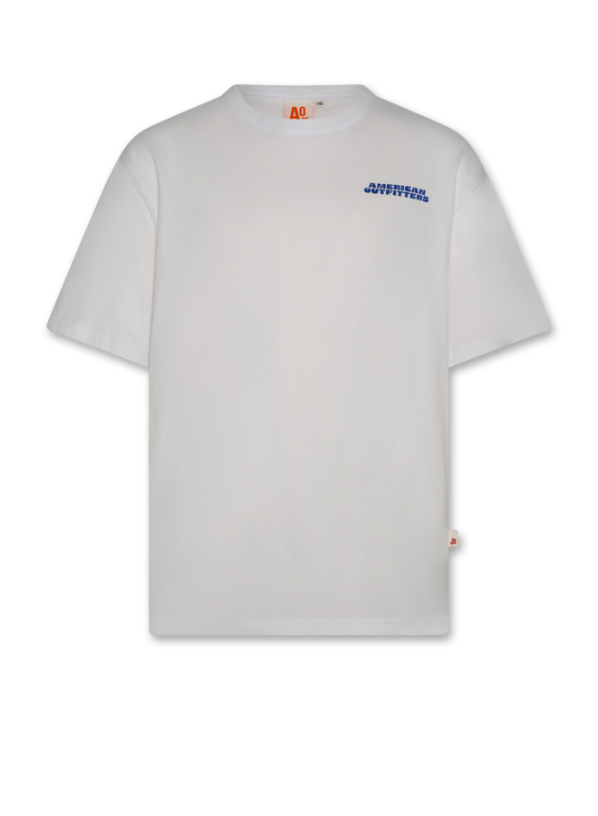 Silas t-shirt burger S26 White