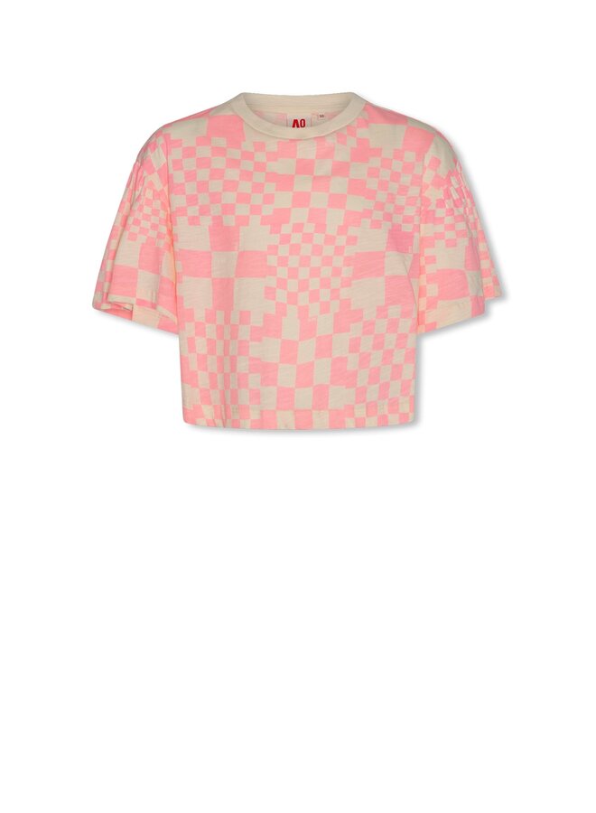 Arbi t-shirt cube S26 Soft pink