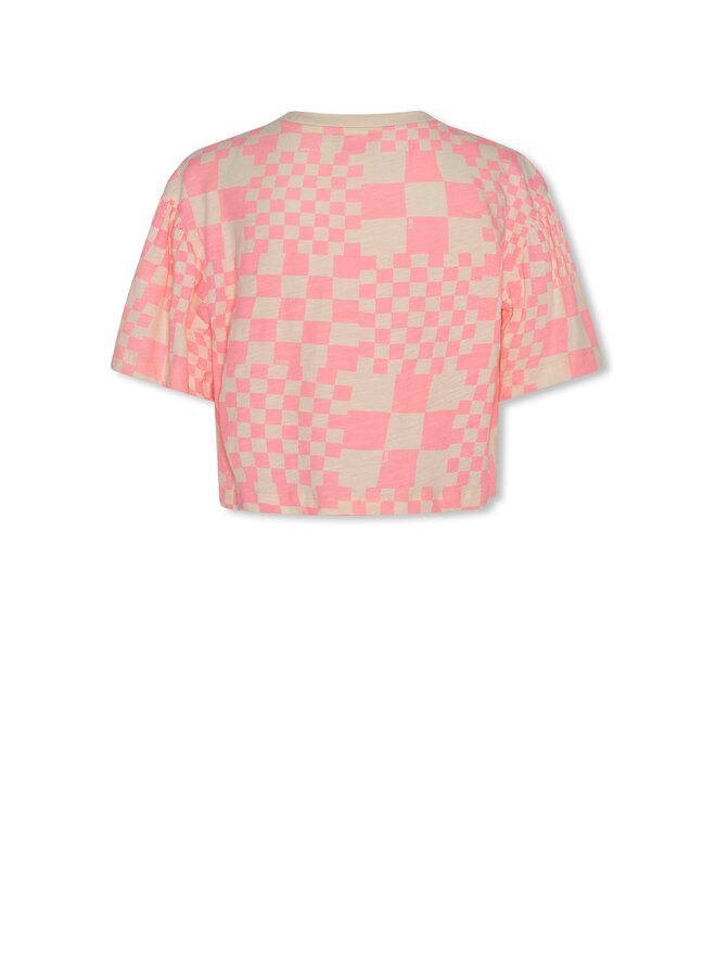 Arbi t-shirt cube S26 Soft pink