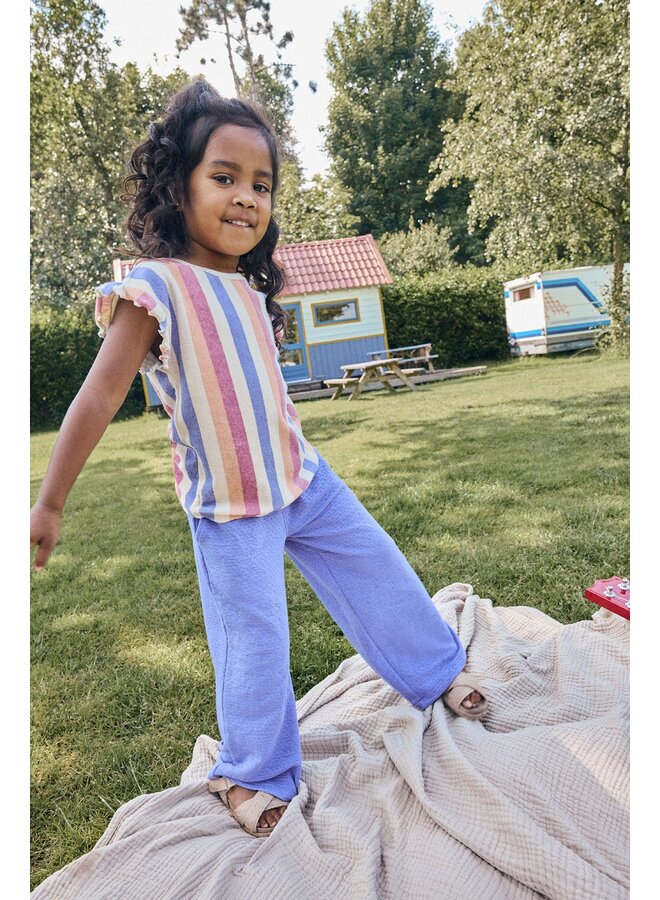 Wide structure pants lolite SS26