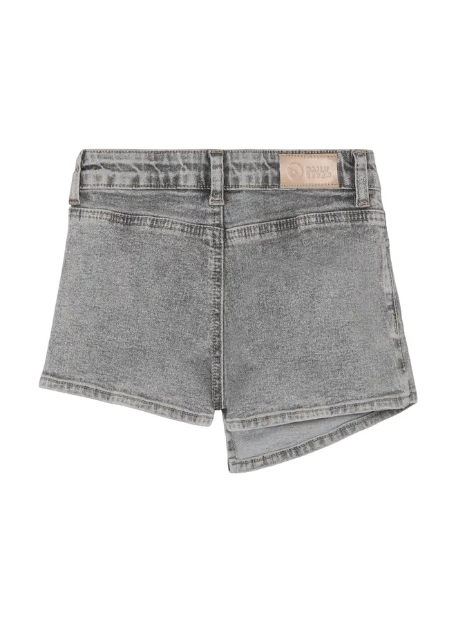 Denim skorts grey denim SS26