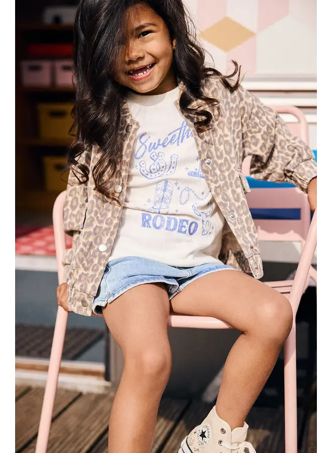 T-shirt artwork egret SS26