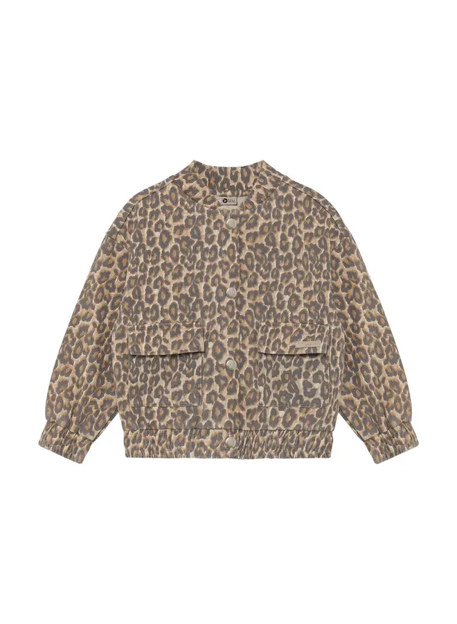 Sweat jacket print sandshell SS26