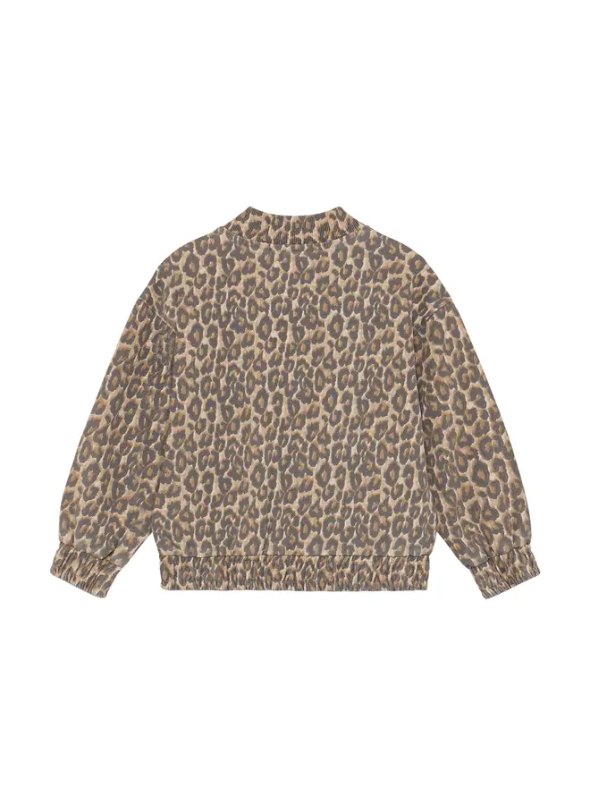 Sweat jacket print sandshell SS26