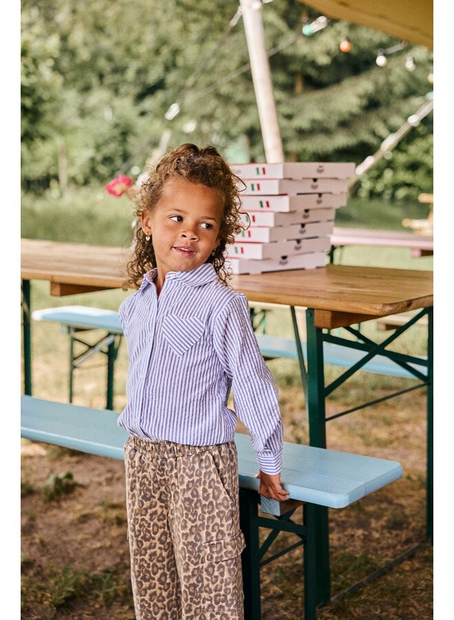 Wide cargo pants sandshell SS26