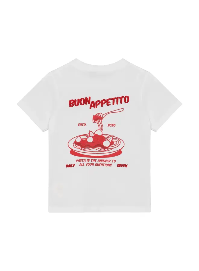 Oversized backprint egret SS26