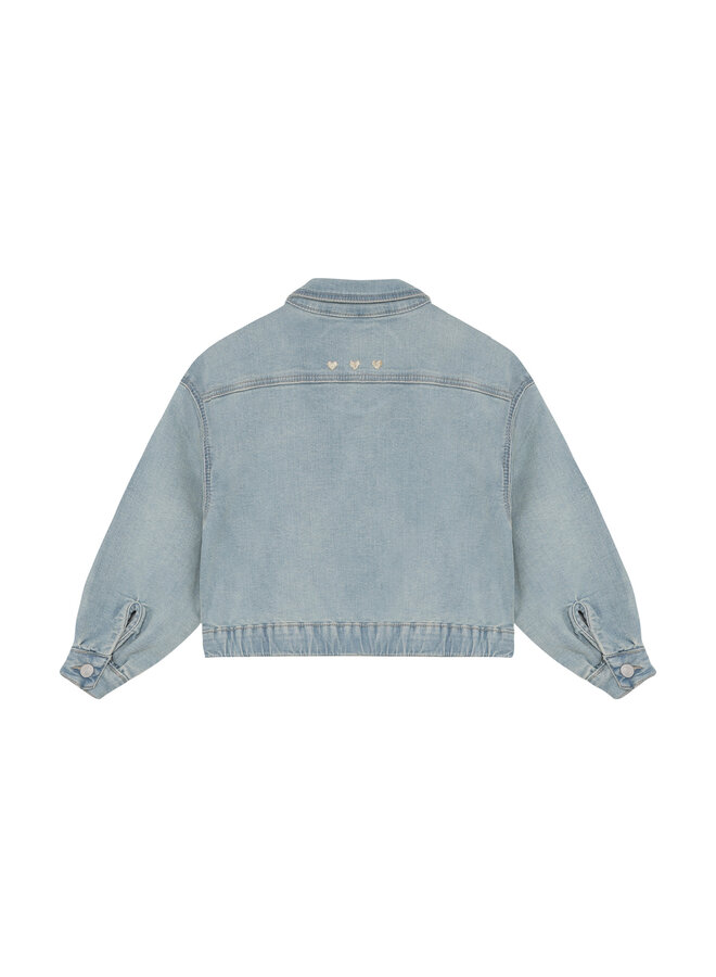 Denim jacket medium blue SS26