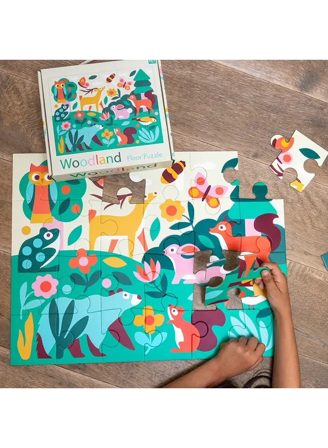 Woodland vloer puzzel