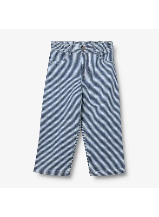 Trousers Felix Denim stripe SS26