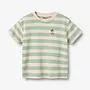T-shirt Liam Mint stripe SS26
