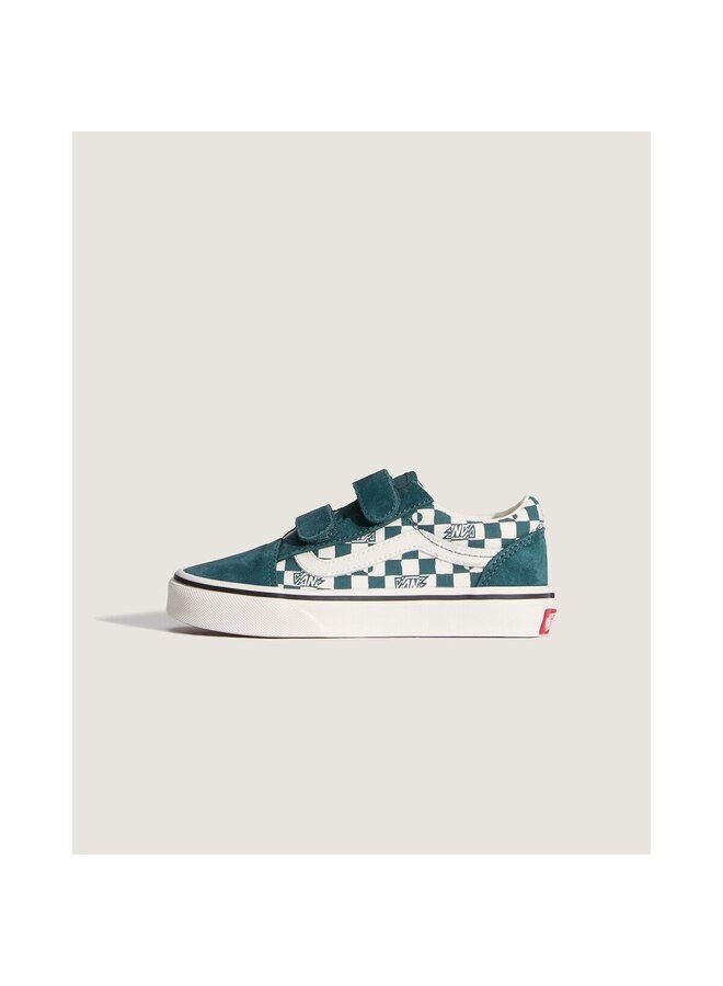 Old Skool V Geo check mystic moss SS26