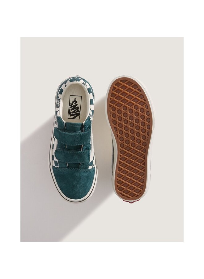 Old Skool V Geo check mystic moss SS26