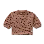 Baby Sweater Animal print Camel SS26