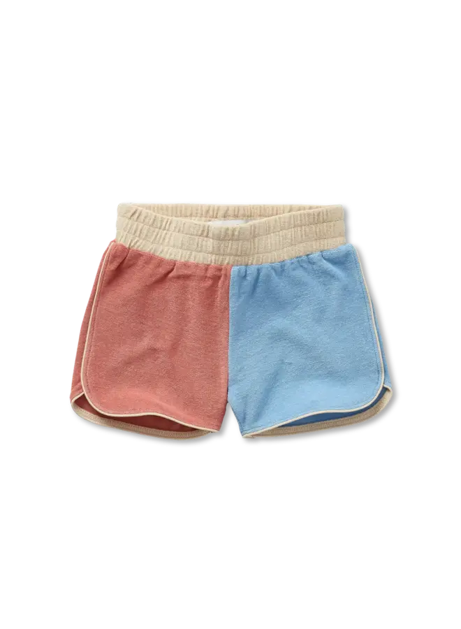 Terry Sport shorts Colourblock rose dawn SS26