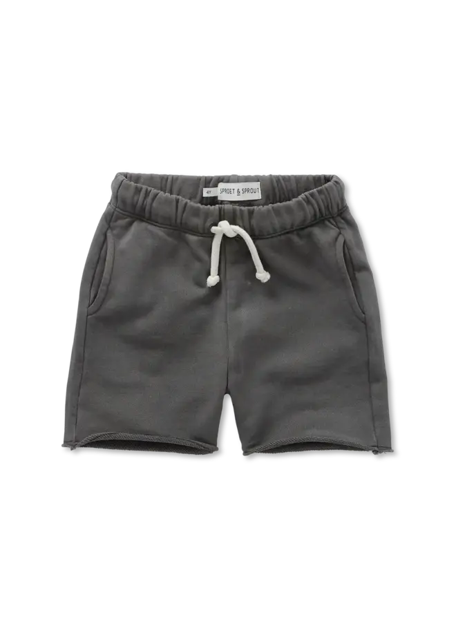 Sweat shorts Washed black SS26