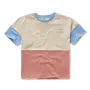 T-shirt Colourblock Sesame SS26