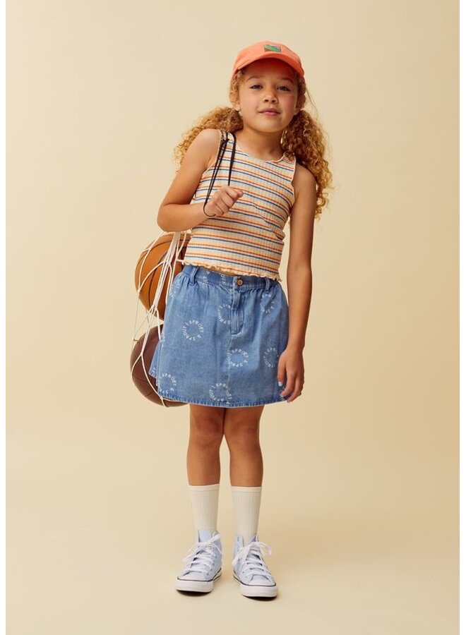 Denim skirt Denim blue SS26