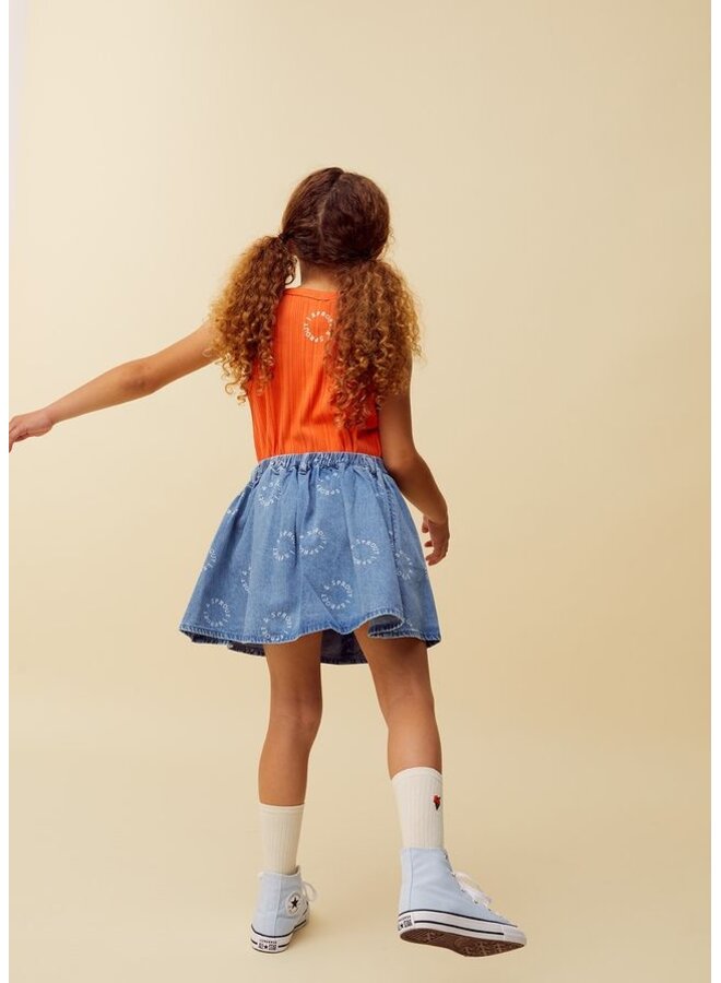 Denim skirt Denim blue SS26