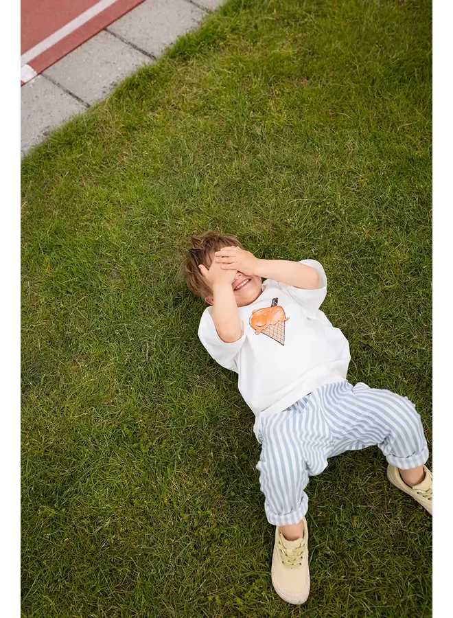 Jersey Twill denim pants Denim blue SS26