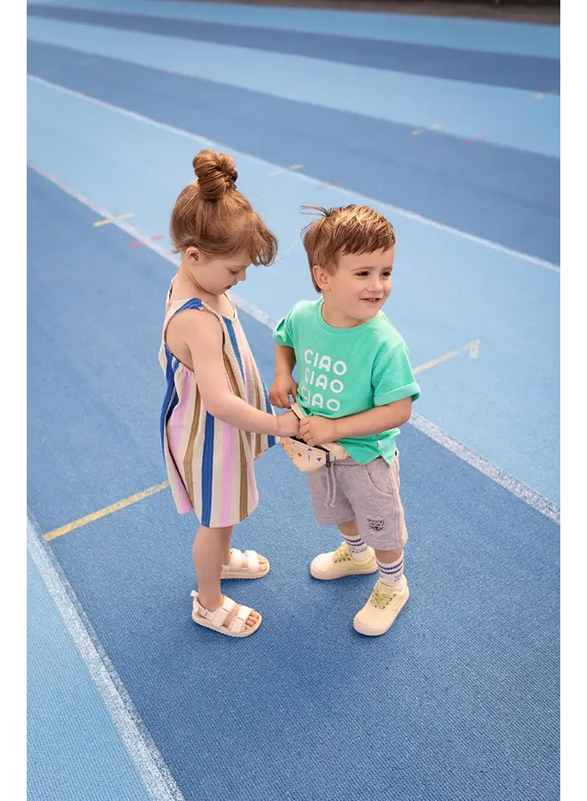 Terry T-shirt Ciao Jade green SS26