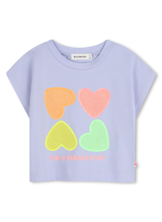 T-shirt Hartjes Engel blauw U21955 SS26