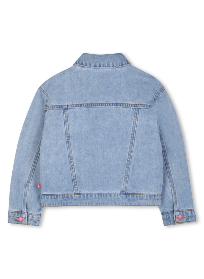 Jeansjack Doublestone bleach U21902 SS26