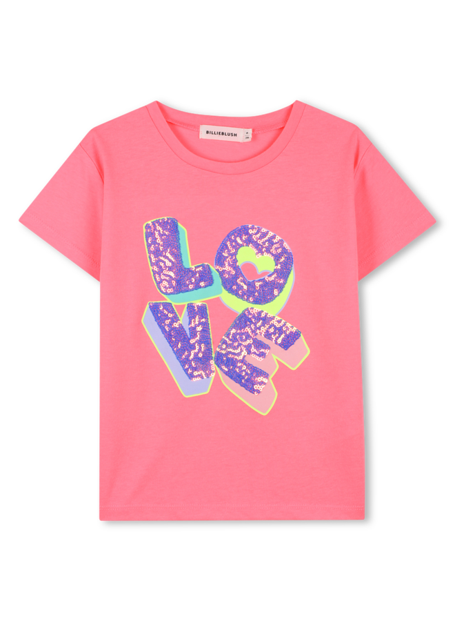 T-shirt Love Fuchsia U21957 SS26