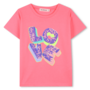 T-shirt Love Fuchsia U21957 SS26