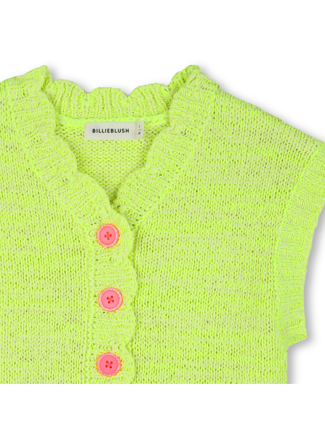 Mouwloos vest Okker U21908 SS26