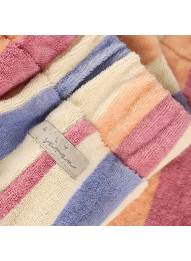 Terry shorts Striped Heather rose SS26