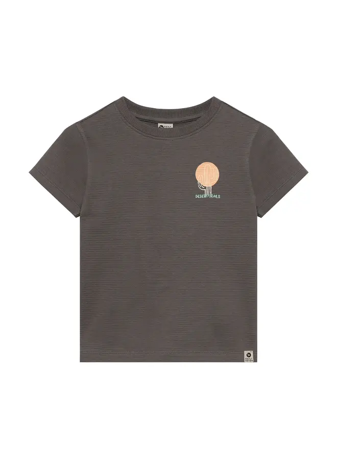 T-shirt Structure print Thunderstorm SS26