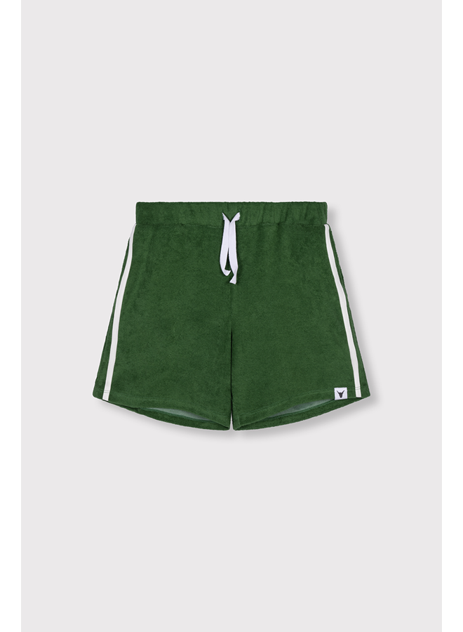 Kids knitted terry training shorts SS26