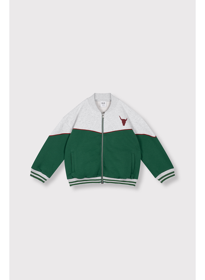 Kids knitted sporty jacket SS26