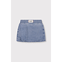 Kids woven denim balloon skirt SS26