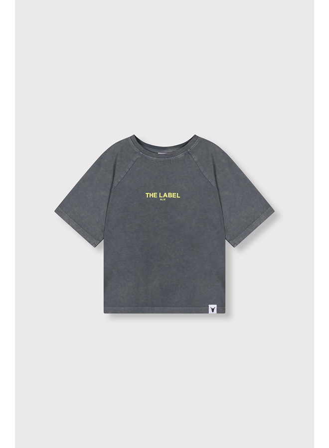 Kids knitted raglan logo shirt SS26