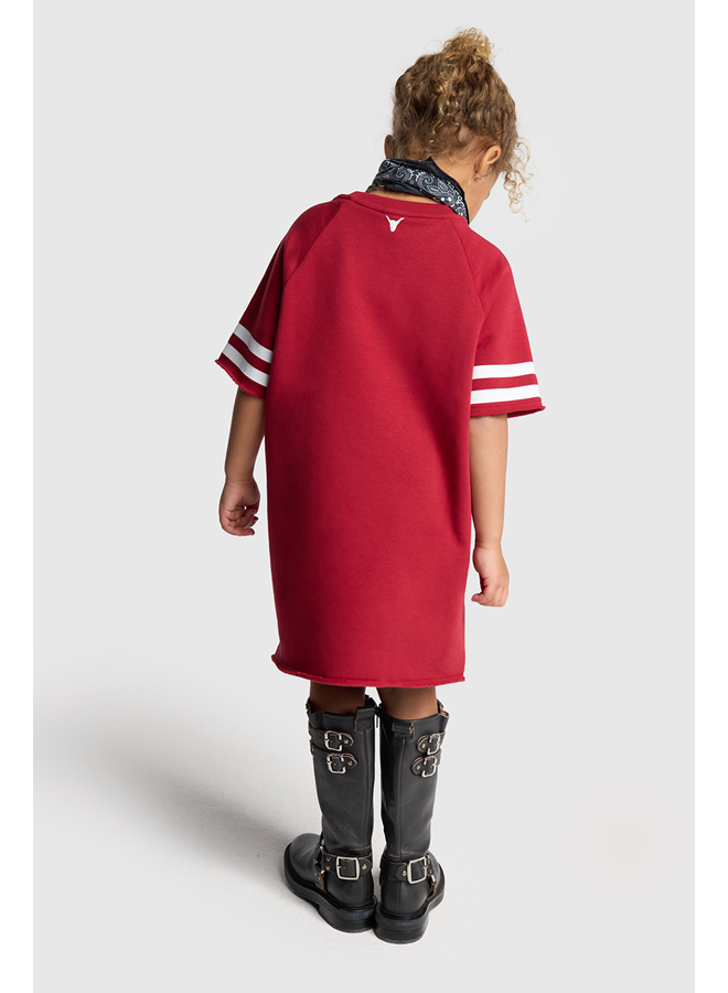 Kids knitted sporty sweat dress SS26