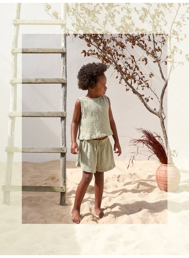 Textured Jersey top LGroen P7214 SS26