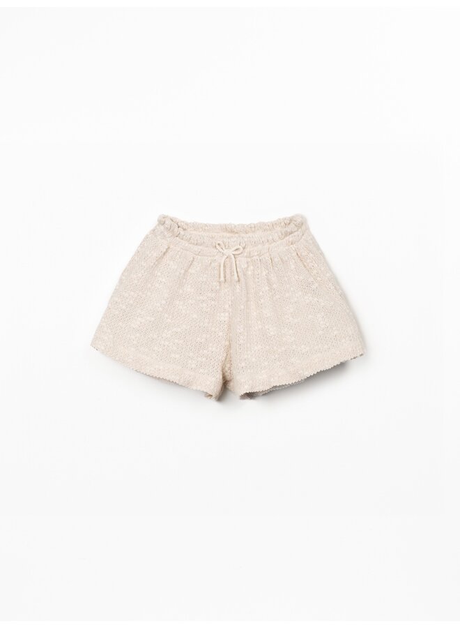 Textured jersey shorts P0088 SS26