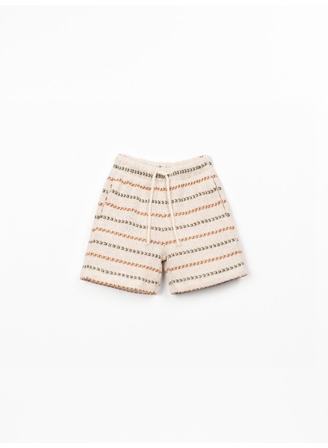 Striped jersey shorts R367G SS26