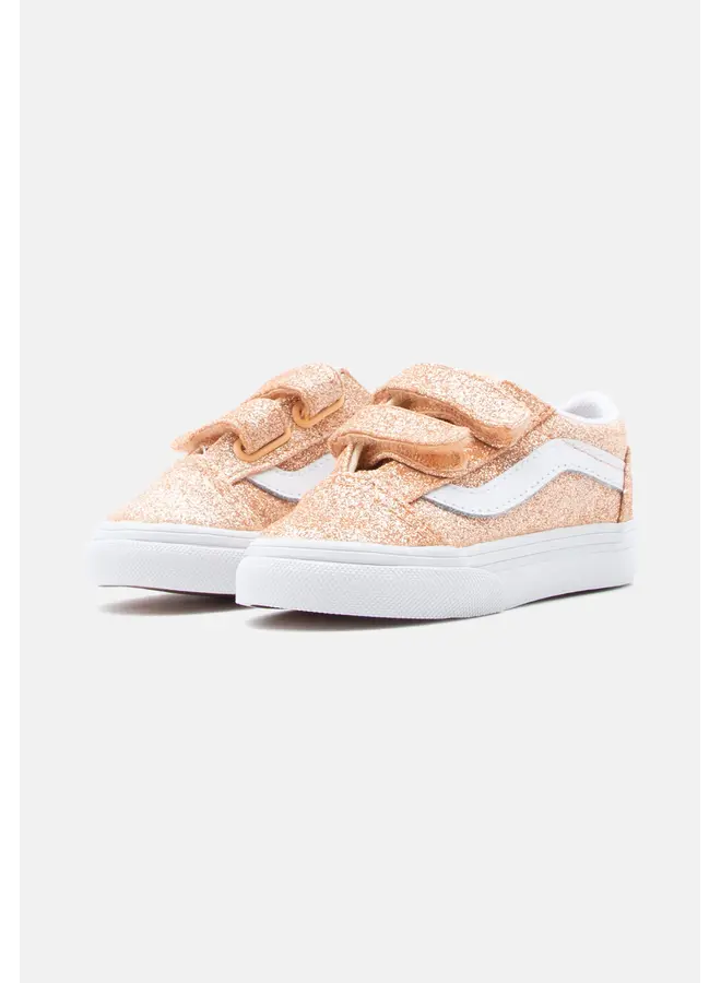 Old skool v glitter apricot glow