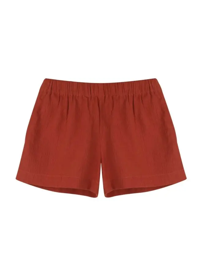 Mae short - terracotta SS26